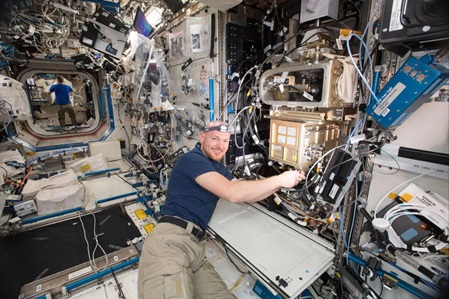 Alexander Gerst auf der ISS