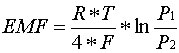 Principle of measuring oxygen